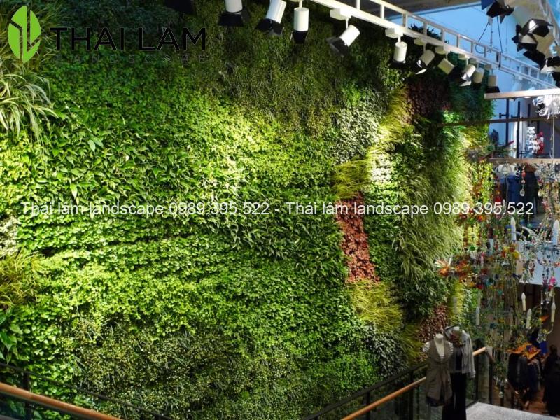 thi công vườn tường đứng