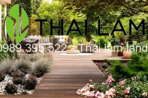 Dịch vụ thi công sân vườn tại Thái Lâm Landscape